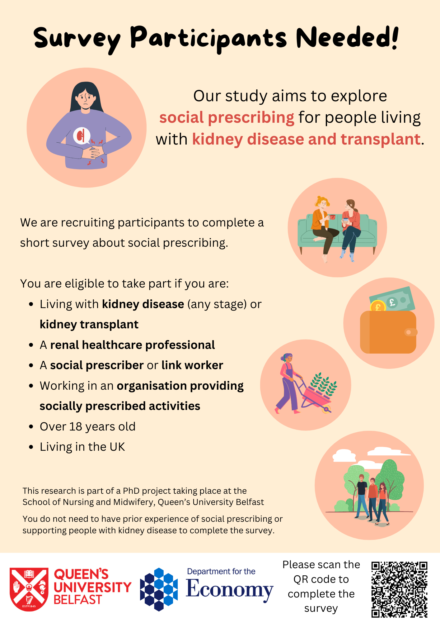 Kidney disease patients and social prescribing