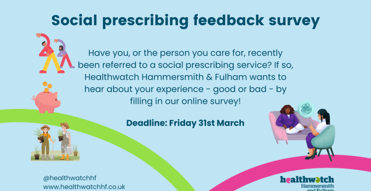 H&F Social Prescribing feedback survey