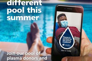 NHS Plasma Donor flyer