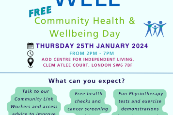 Winter Well: FREE Community Health and Wellbeing Day