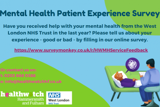 Mental Health Patient Experience Leaflet