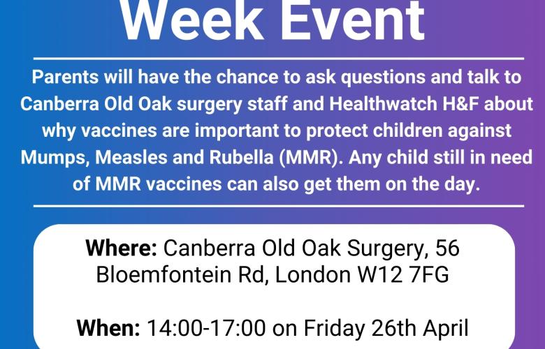 Child Immunisation event